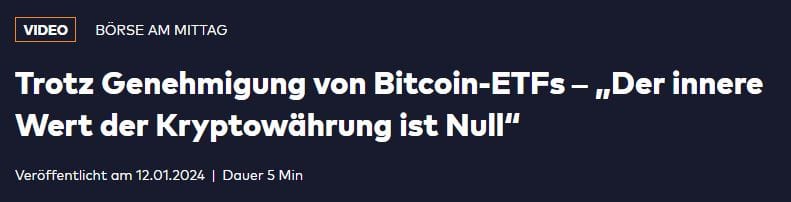 Hat Bitcoin einen intrinsischen Wert?