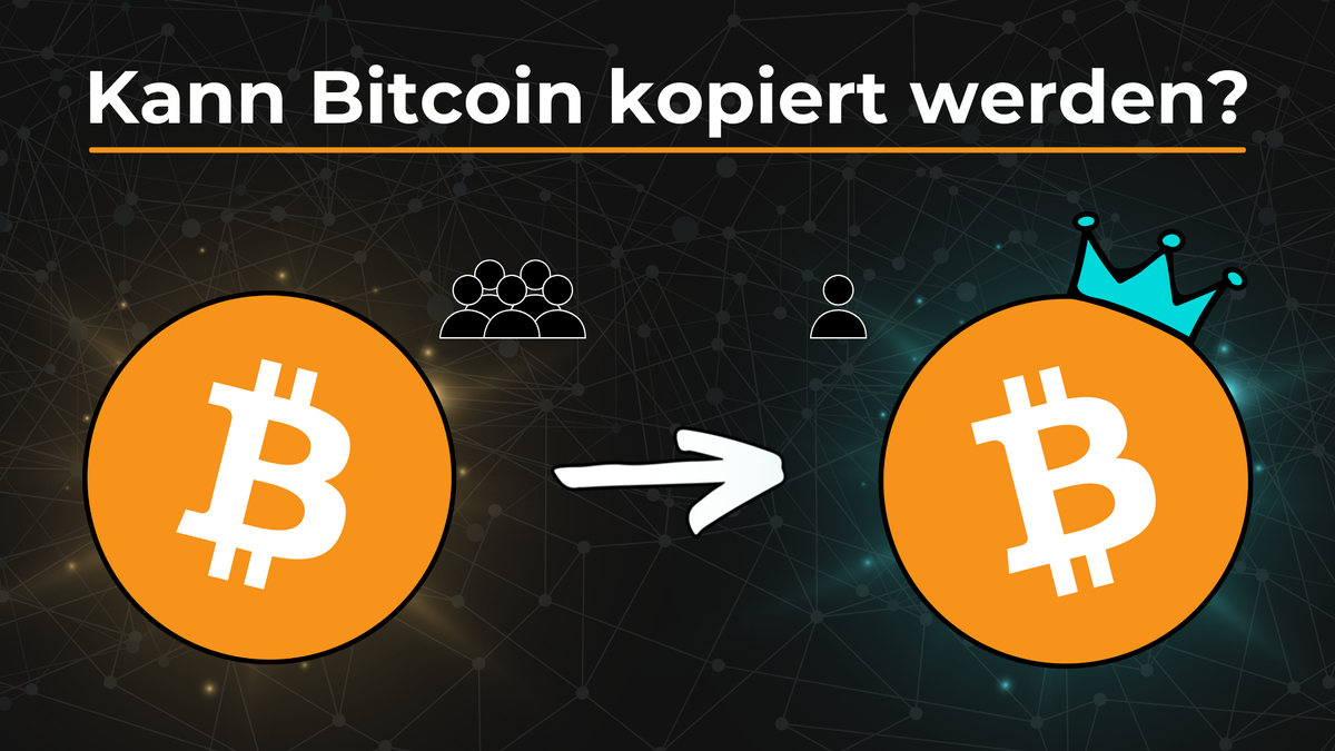 Kann Bitcoin kopiert werden?
