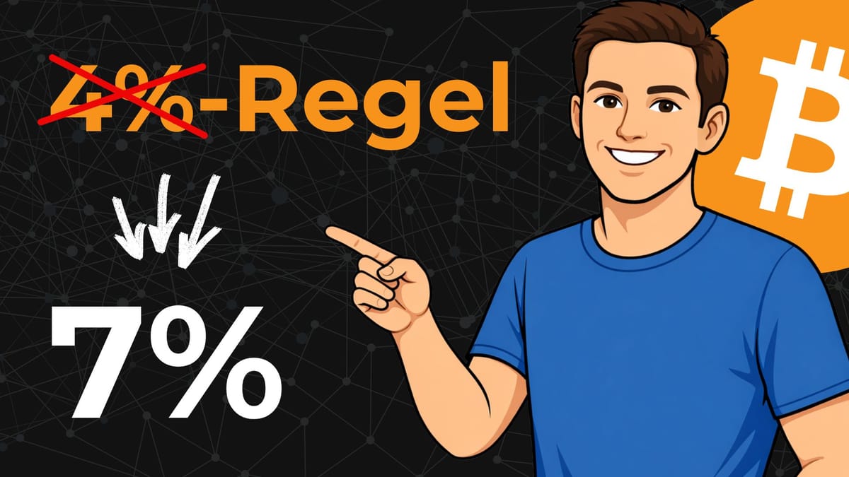 Die 4%-Regel ist tot (wie Bitcoin den Ruhestand FÜR IMMER verändert!)