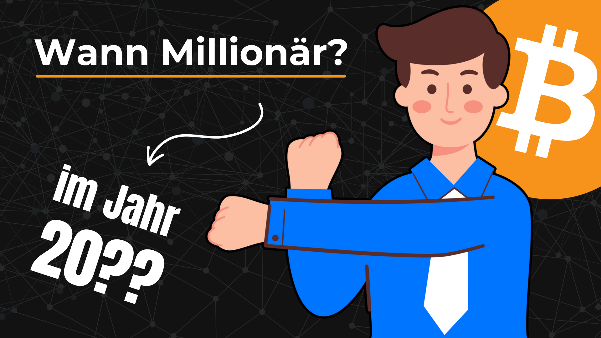Mit 0,5 Bitcoin bist du im Jahr 20XX Millionär!