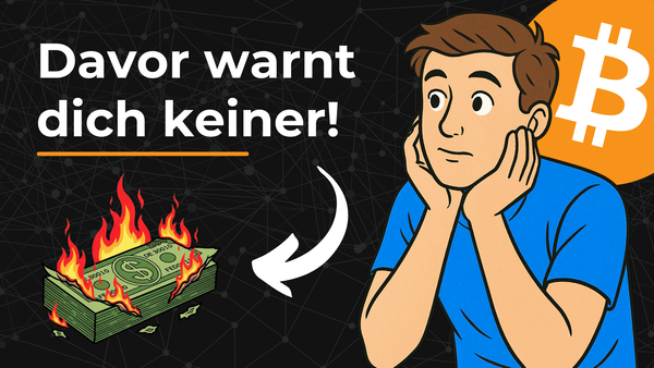 Der grösste Fehler beim Investieren in Bitcoin