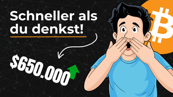 Bitcoin bald bei $650.000? Das unterschätzte Muster