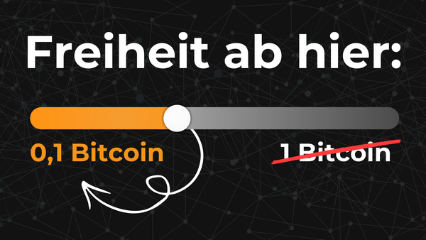 Warum sich ab 0,1 Bitcoin alles ändert!