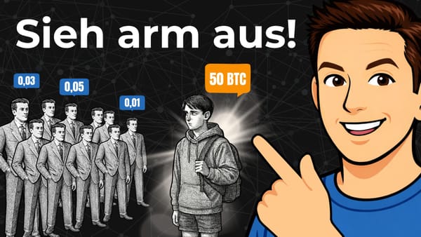Warum „arm aussehen“ wichtig ist (vor allem mit Bitcoin)